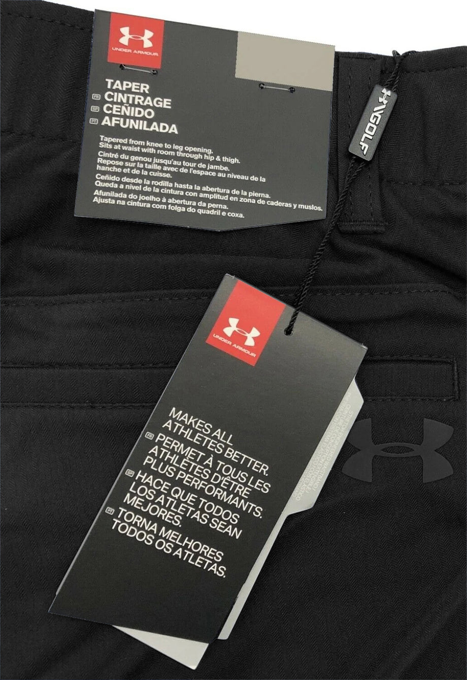 Under armour online showdown tapered shorts