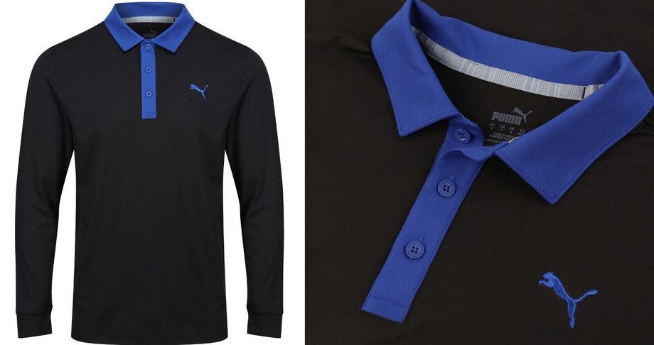 Puma golf long sleeve polo hotsell